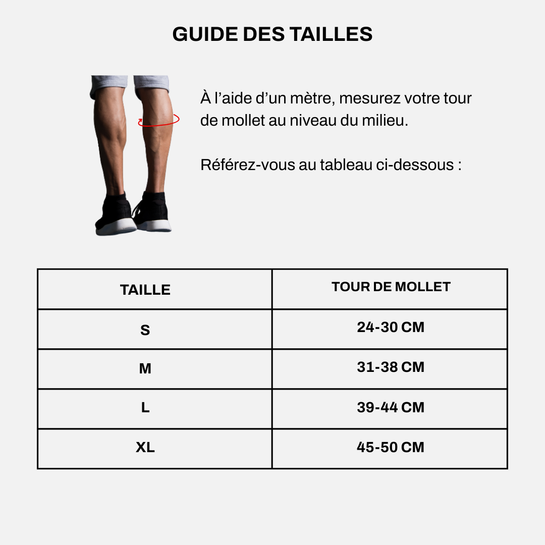 COMPRESSIONS DE MOLLETS